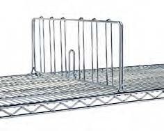 Fisherbrand™ Stainless Steel Lab Wall Shelves with Upturned Bookends